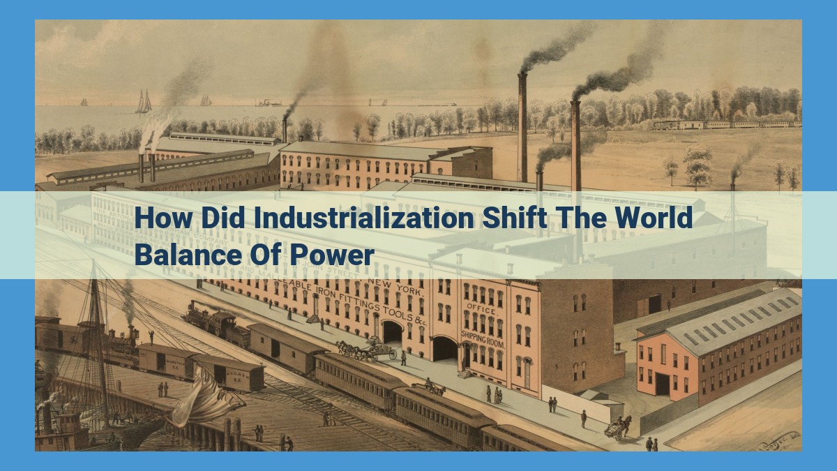 Industrialization and Its Impact on Global Power Dynamics