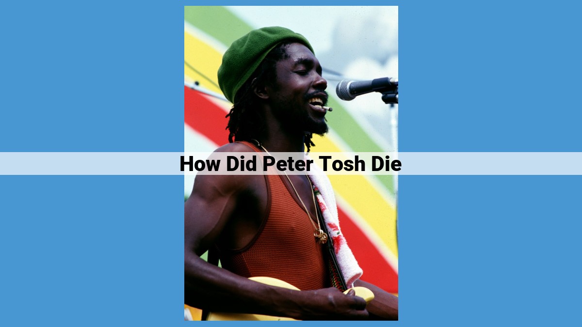 Peter Tosh: Reggae Icon and Activist Murdered in Kingston, Jamaica