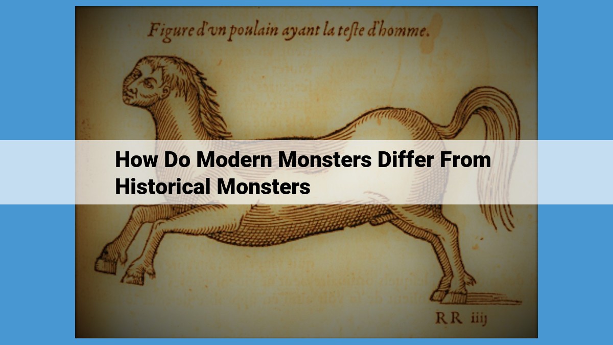 The Evolution of Monsters: From Myth to Modernity