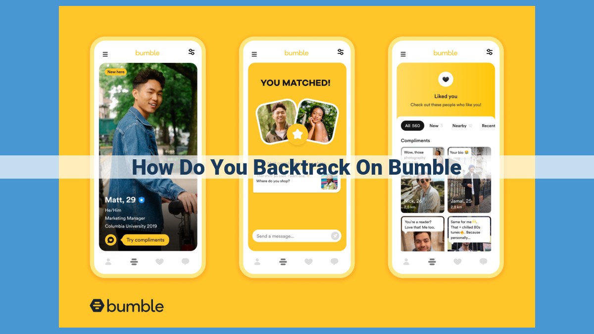 Undo Accidental Swipes: A Guide to Bumble's Backtrack Feature