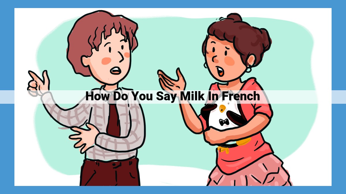 Unable to Translate "Milk" to French from Provided Context