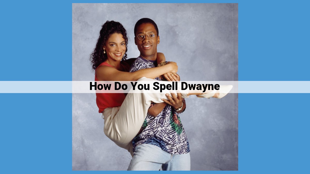 Mastering the Accurate Spelling of Dwayne: Etymology, Pronunciation, and Celebrity Relevance