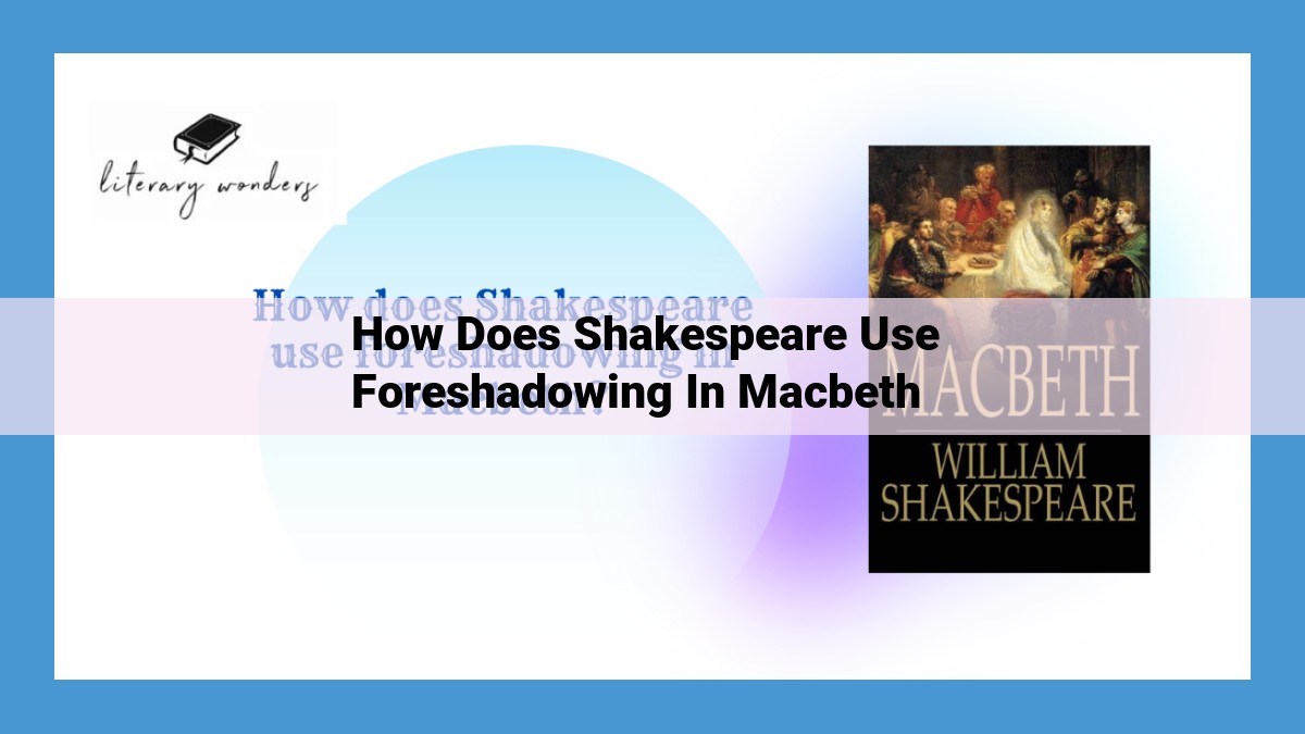 Understanding Shakespeare's Use of Foreshadowing and Irony in "Macbeth" for Enhanced Suspense