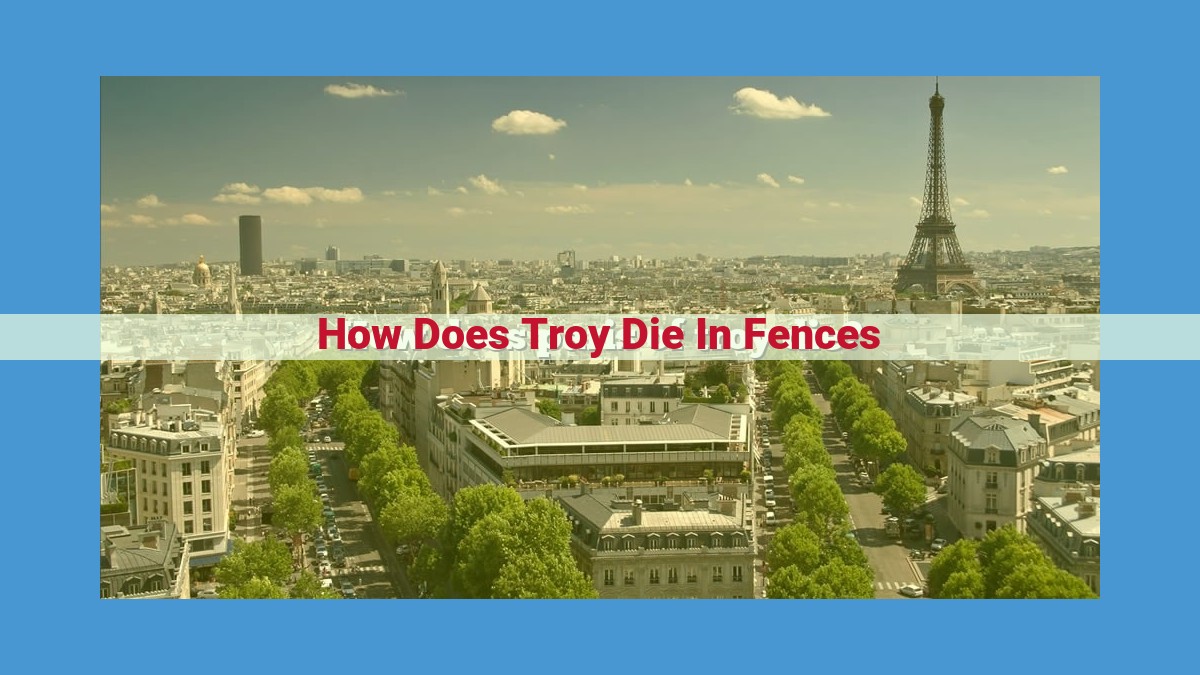 Tragic Demise of Troy Maxson in August Wilson's "Fences": The Heartbreaking Consequences of Societal and Personal Burdens