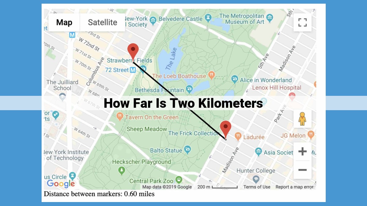 Measuring Distance: The Importance of Kilometers and Measurement Methods