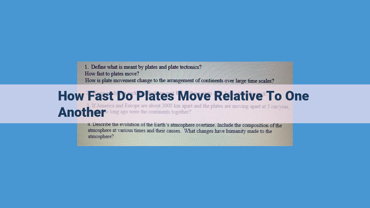 Plate Tectonics: The Driving Force Behind Earth's Dynamic Surface