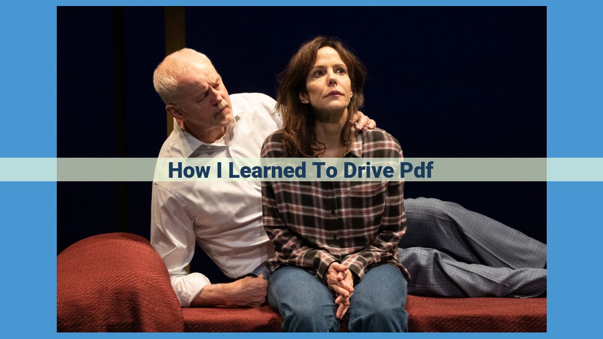 Master the Basics of Driving with "How I Learned to Drive PDF"