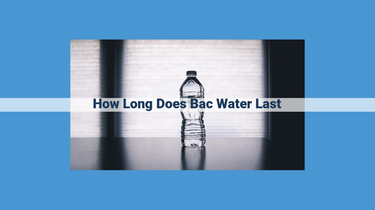 Understanding Bac Water: Shelf Life, Storage, and Reconstitution for Medications