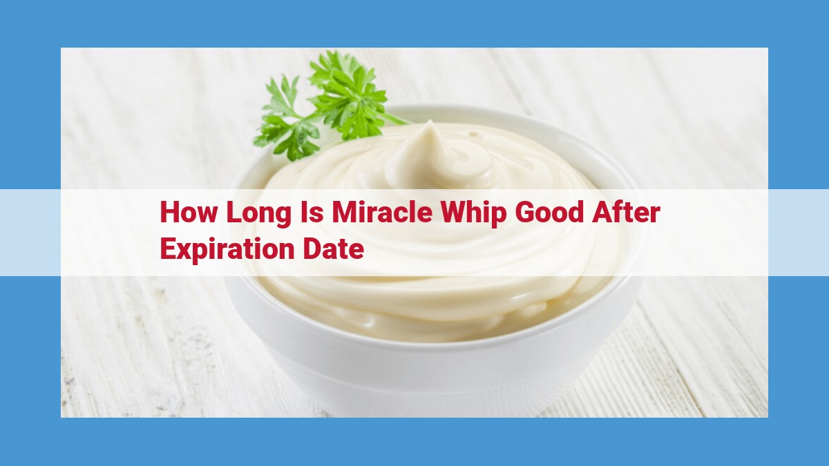 Miracle Whip Shelf Life: How to Store and Check for Spoilage