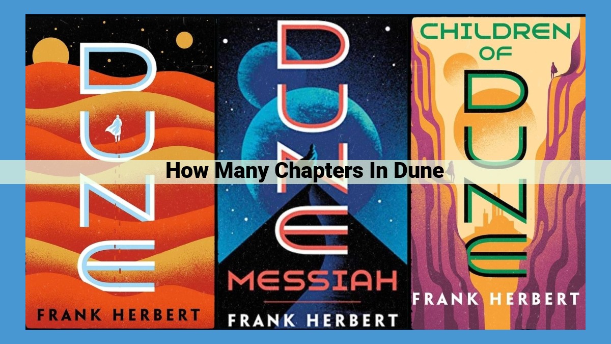 Dune: A Thrilling Epic with 41 Captivating Chapters