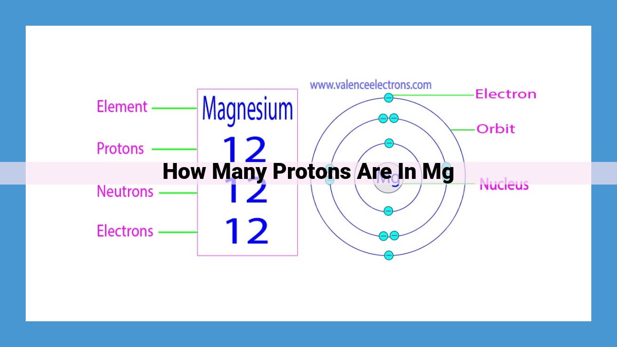 Understanding Magnesium Proton Count: Unraveling Avogadro's Number and Molar Mass