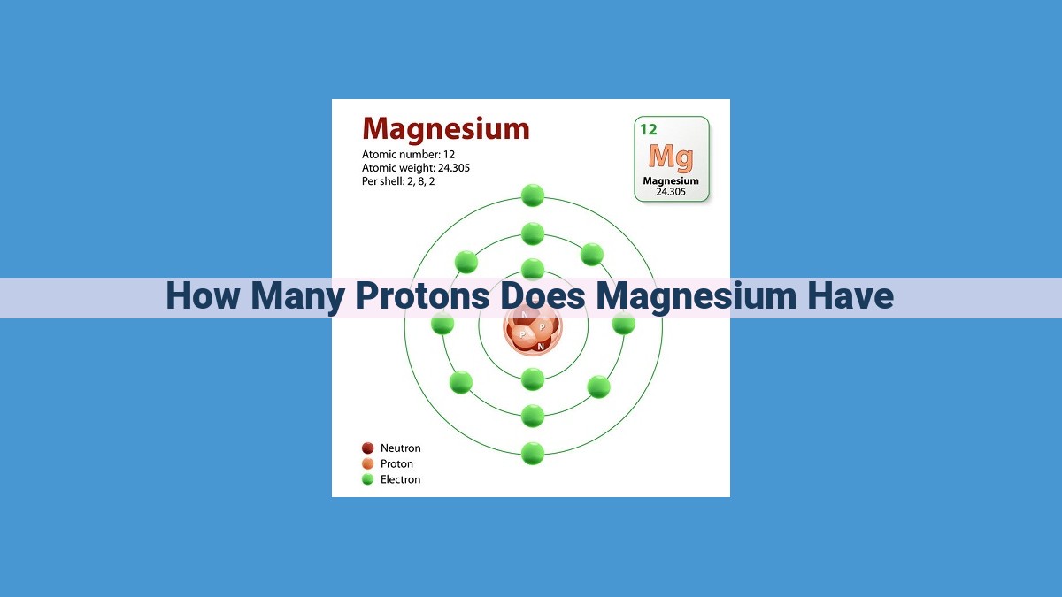 Understanding Magnesium: Atomic Number and Proton Count for Element Identification