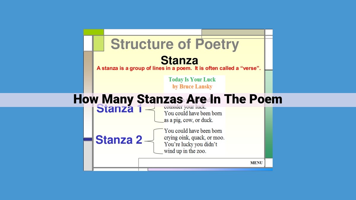 Unlocking the Power of Stanzas in Poetry: Structure, Impact, and Artistic Expression