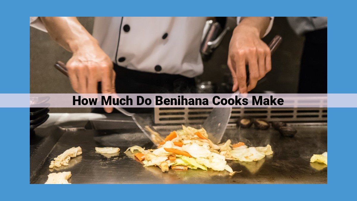 Factors Influencing Benihana Cook Compensation: Experience, Location, Skills, Education