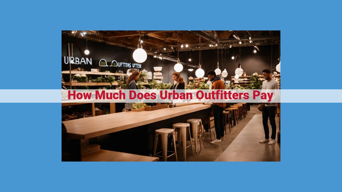 Urban Outfitters: Competitive Salaries, Comprehensive Benefits, and a Laid-Back Culture