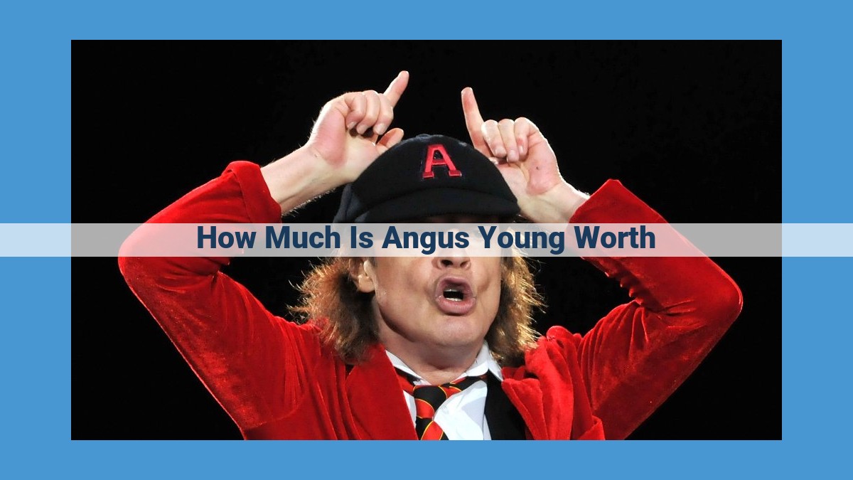 AC/DC Co-Founder Angus Young's Remarkable Net Worth: Income Sources and Asset Portfolio