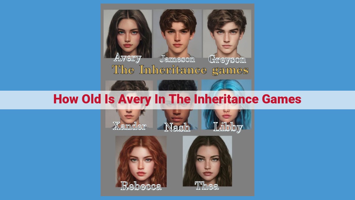 Avery Grambs' Age: A Pivotal Plot Point in The Inheritance Games Series