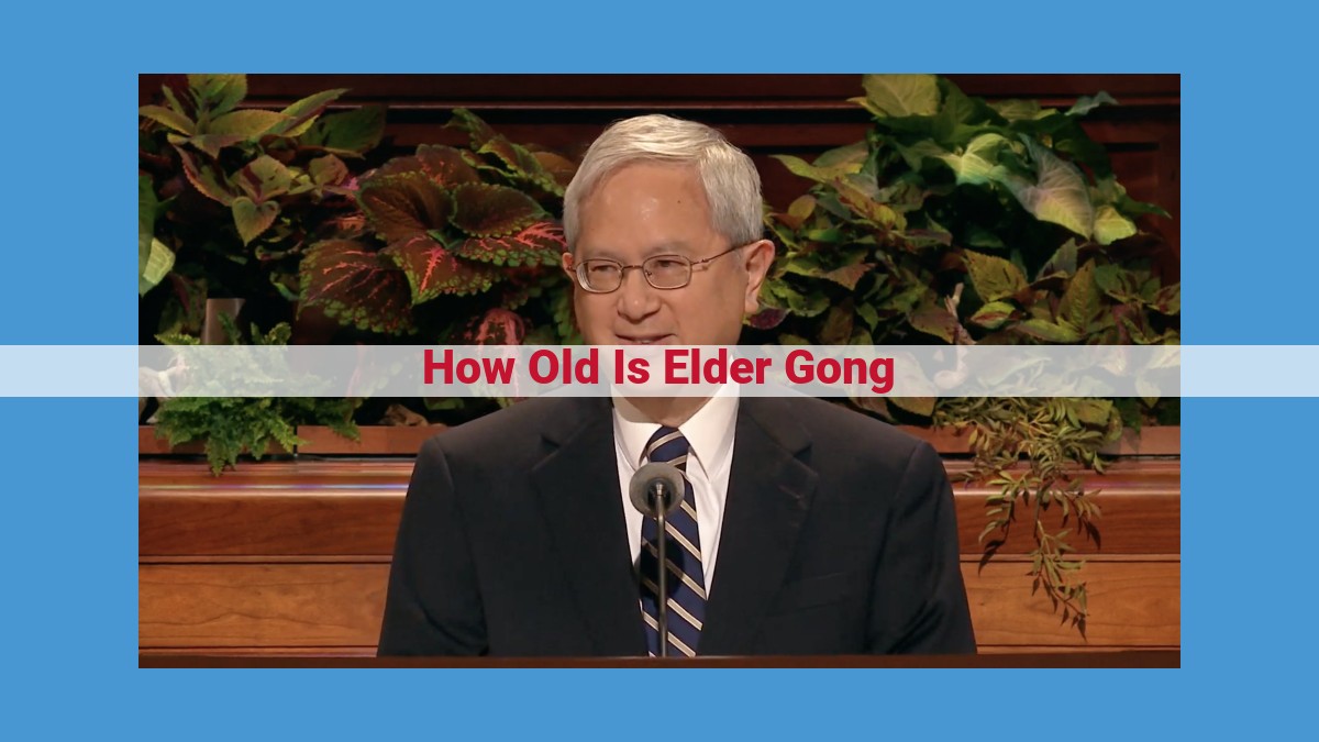 Elder Gong's Lifetime of Service to the Church: A Legacy of Dedication and Inspiration