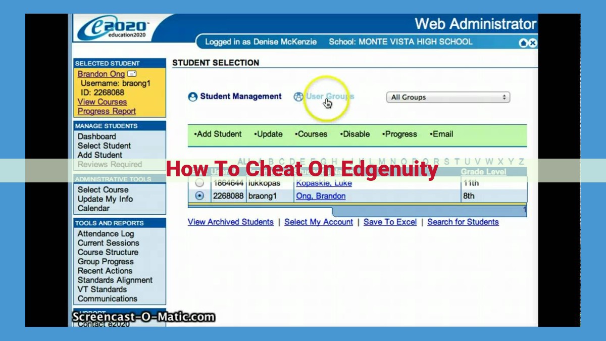 Edgenuity Cheating: Uncover Stealthy Tactics to Bypass Restrictions (Cautionary Guide)