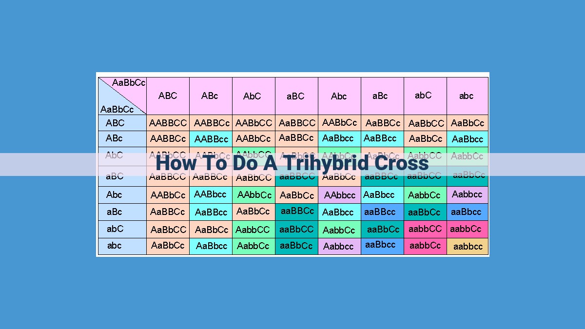 Mastering Trihybrid Crosses: Understanding Genetic Inheritance Patterns