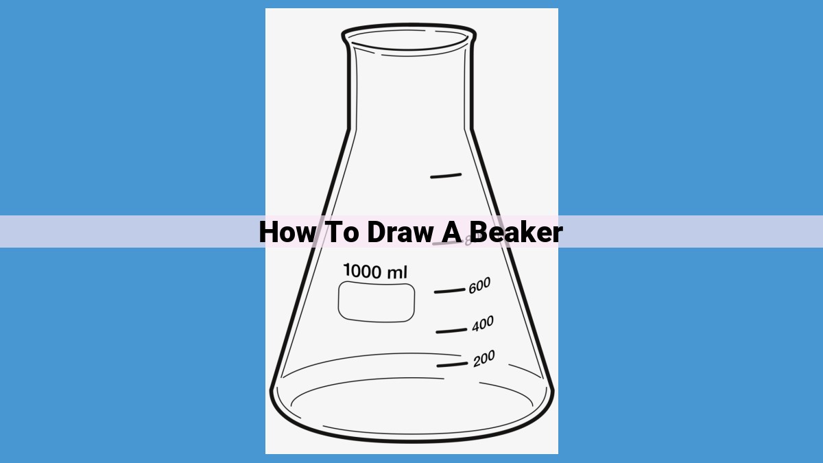 How to Draw a Beaker: A Comprehensive Guide for Beginners