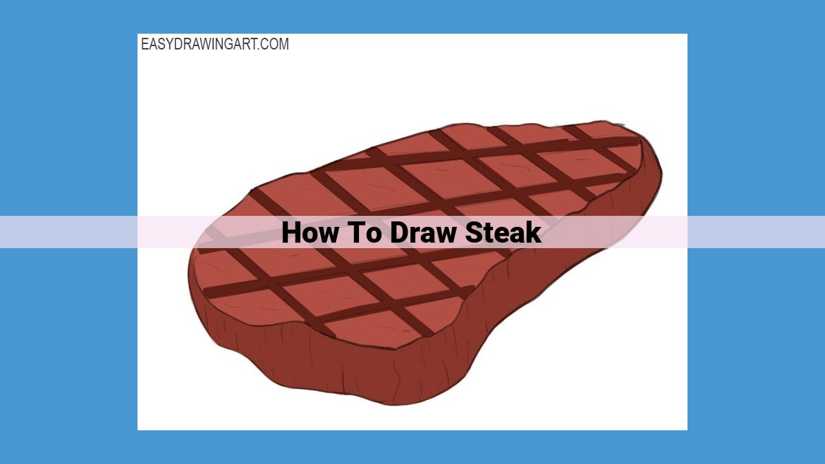 How to Draw a Steak: A Culinary Art Adventure to Master