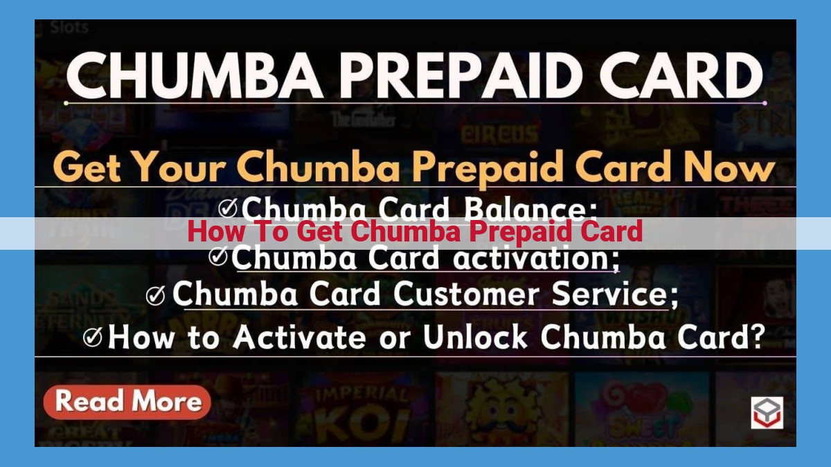 Unlock Your Chumba Prepaid Card: A Step-by-Step Guide for Seamless Withdrawals