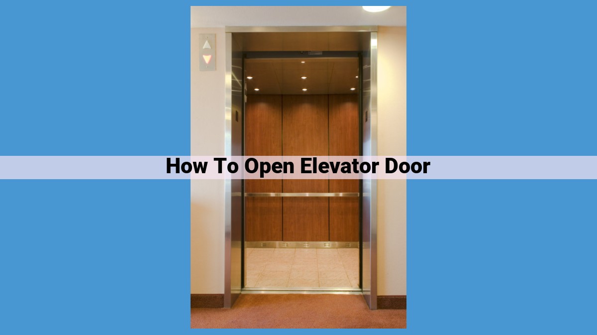 Easy Elevator Guide: Summon, Choose Floor, and Open Doors