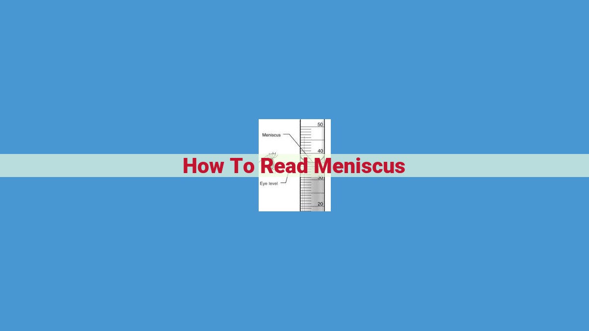 Understanding Meniscus: Shape, Factors, and Applications