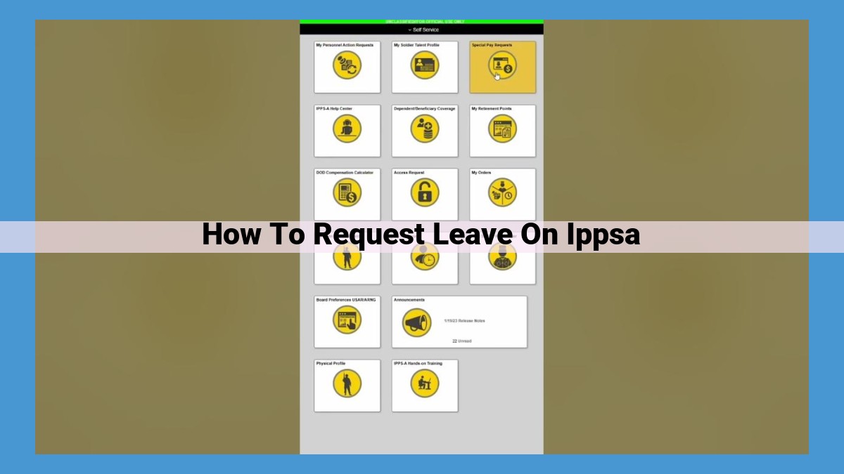 Seamless IPPSA Leave Management: Step-by-Step Guide for Employees