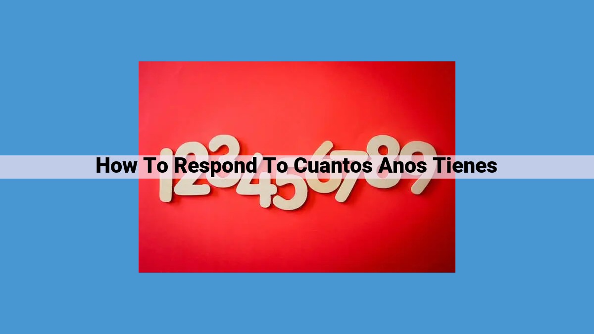 How to Answer "Cuántos años tienes?" (How Old Are You?) in Spanish