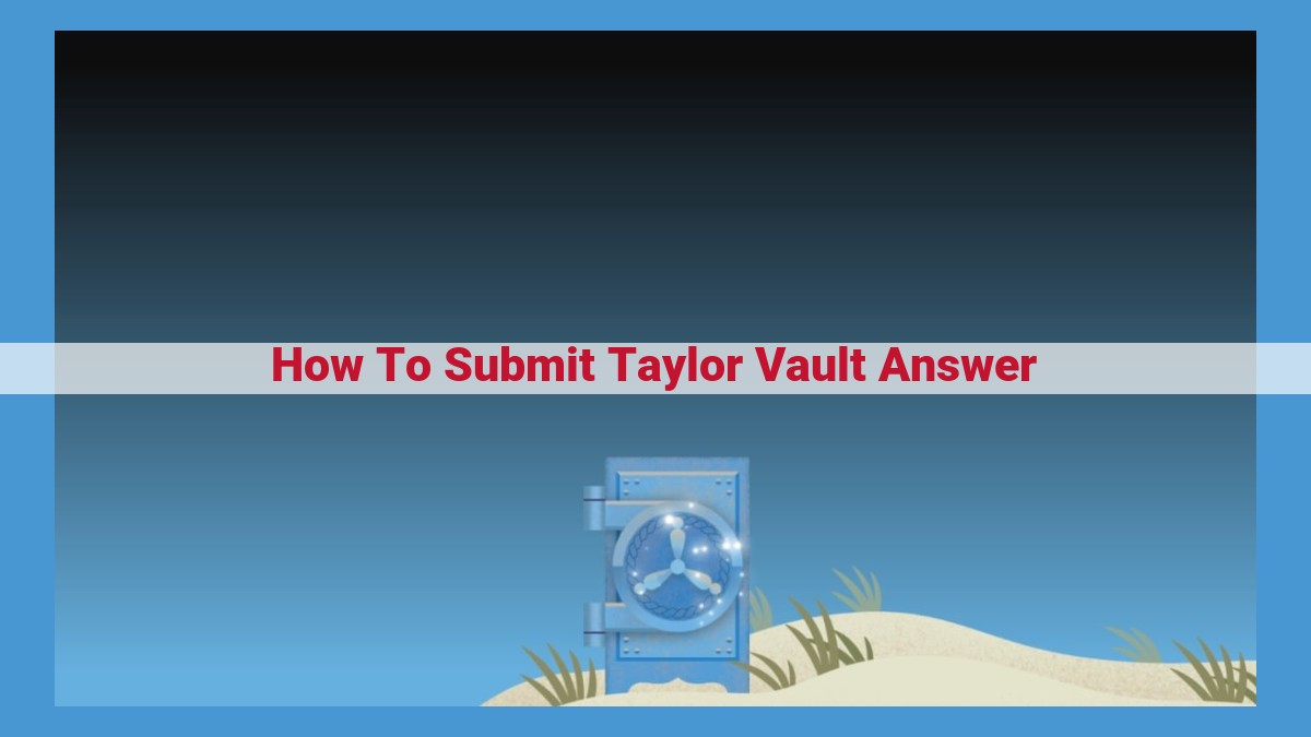 Optimize Title for SEO: Submit Your Answer to Taylor's Vault: Achieve Legacy and Fan Connection