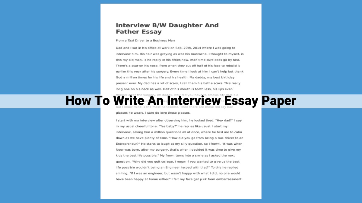 Crafting an Interview Essay for Maximum Impact: A Guide to Transcribing, Analyzing, and Disseminating Insights