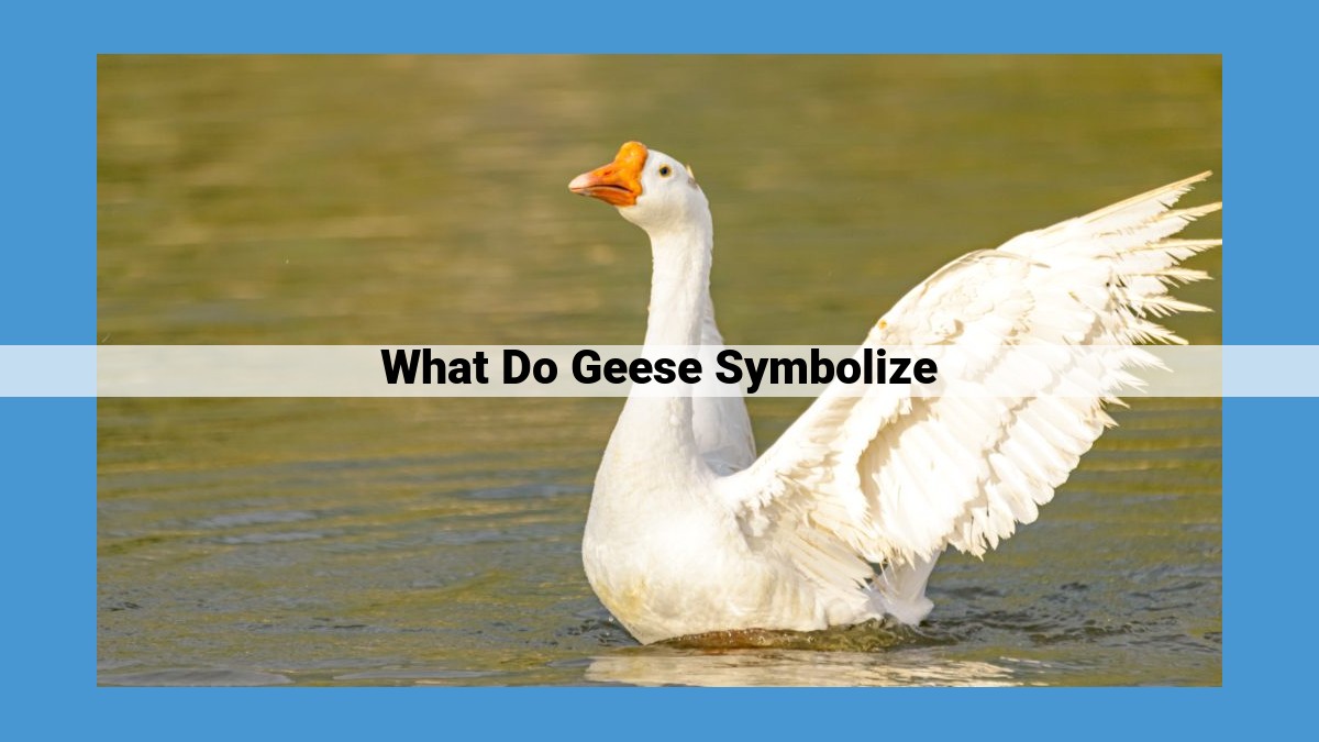 Unveiling the Symbolism of Geese: Loyalty, Migration, and Beyond