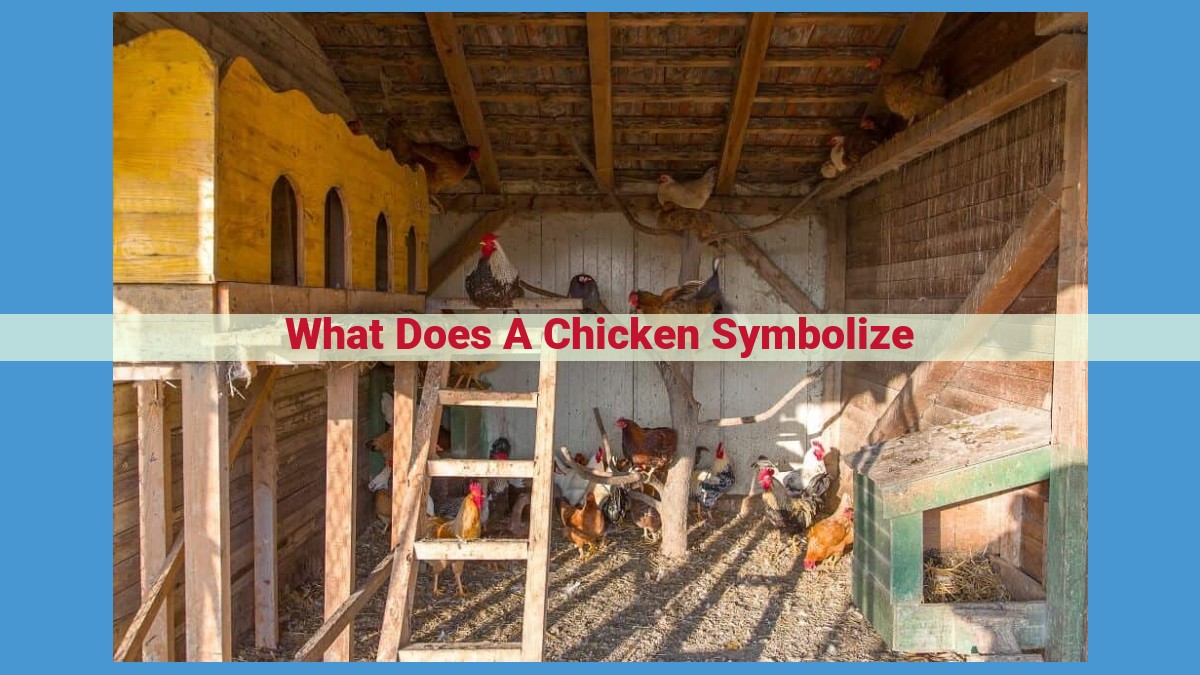 Comprehensive Guide to the Symbolic Meanings of Chickens: Fertility, Abundance, Courage, and Redemption