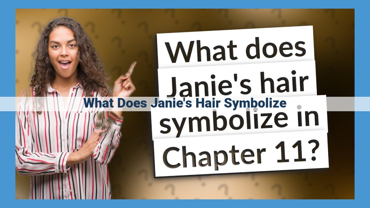 Janie's Hair as a Symbol of Empowerment, Identity, and Freedom in "Their Eyes Were Watching God"