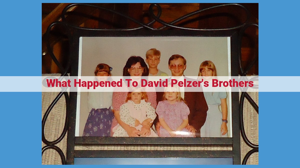 The Impact of Trauma on Siblings: Lessons from David Pelzer's Family