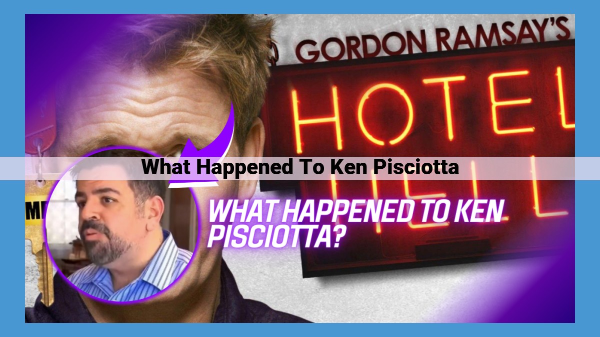 The Truth Behind Ken Pisciotta's Death: Suicide vs. Conspiracy Theories