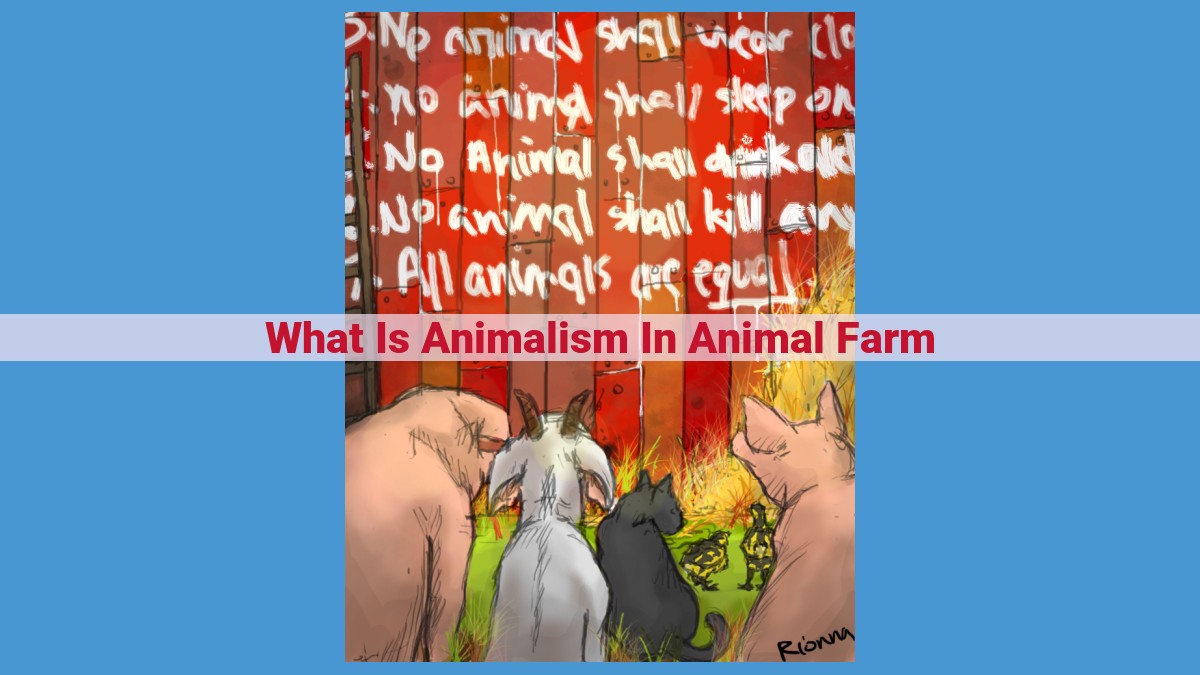 Animalism in Animal Farm: Equality, Corruption, and the Perils of Power