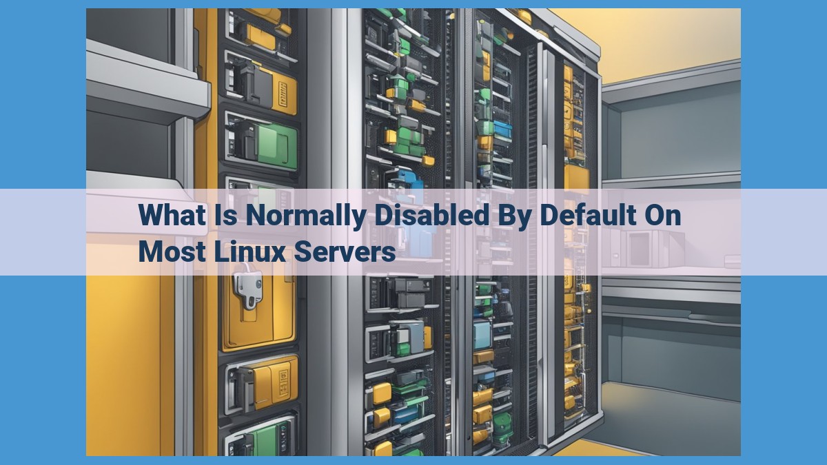 Linux Server Security: Essential Features Disabled by Default for Enhanced Protection