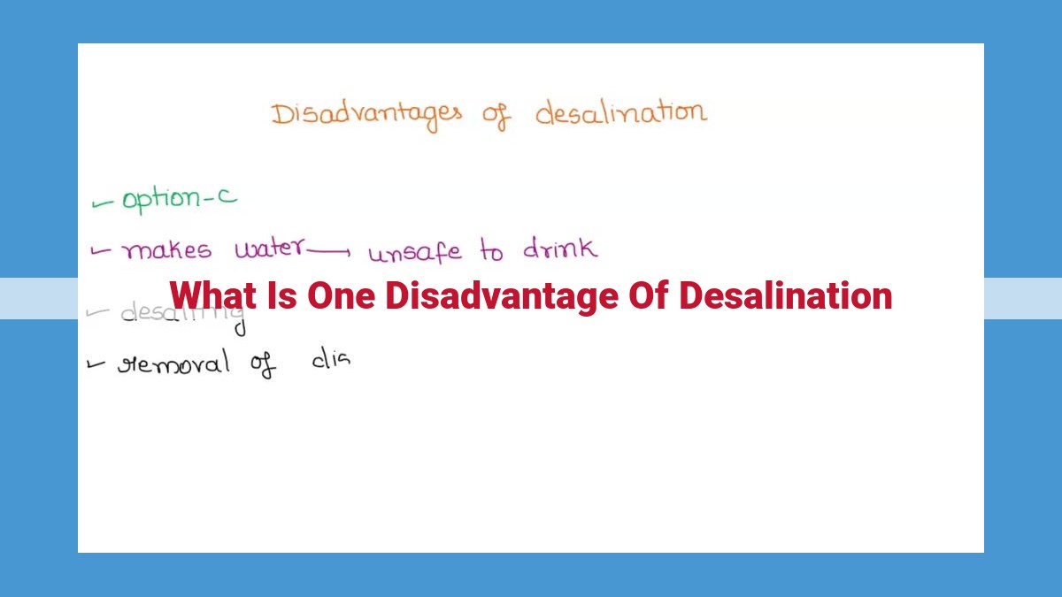 Desalination: Energy Consumption Challenges and Optimization Strategies