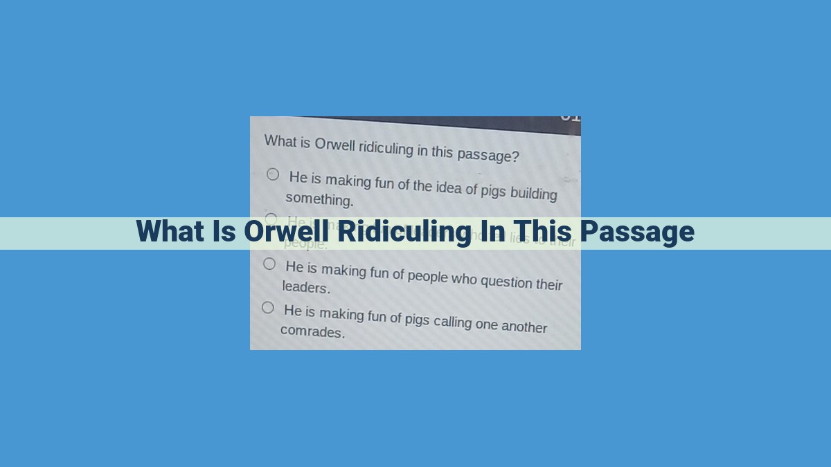 George Orwell's Impact: Unveiling the Oppressive Tactics of Totalitarian Regimes