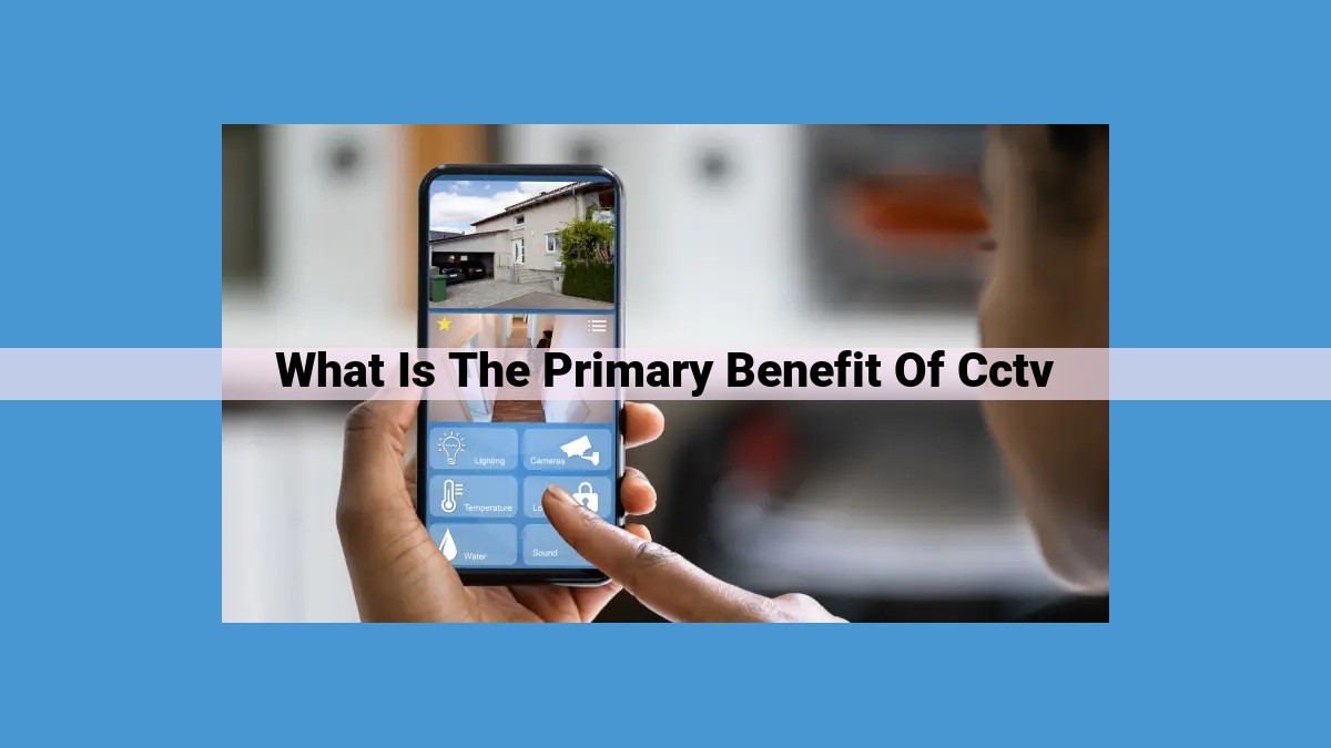 Enhance Public Safety and Security: The Benefits of CCTV Surveillance