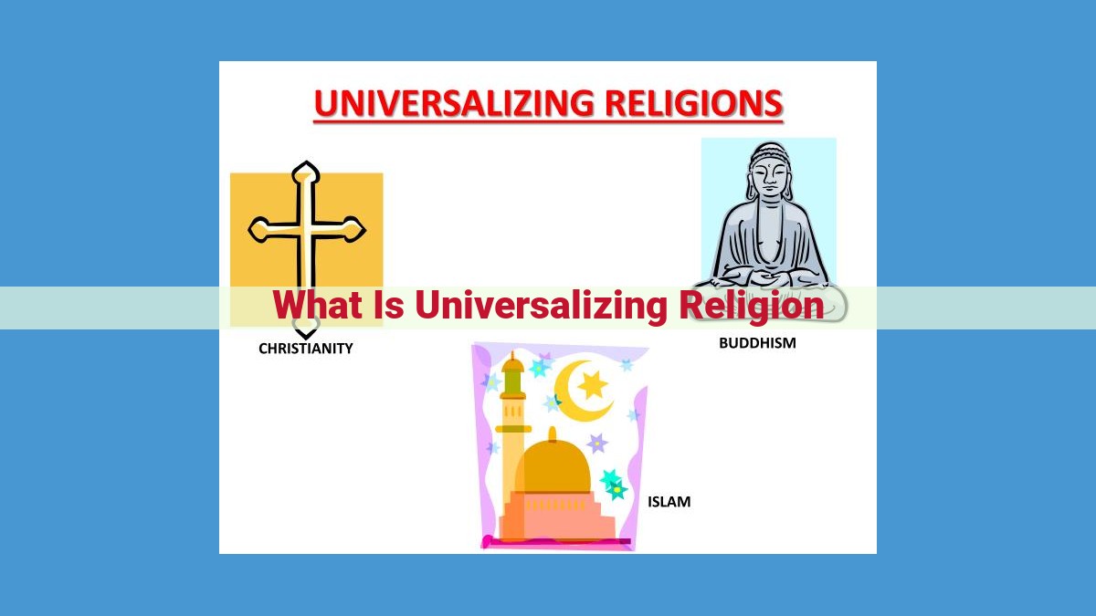 Understanding Universalizing Religions: Key Features, Impact, and Global Reach